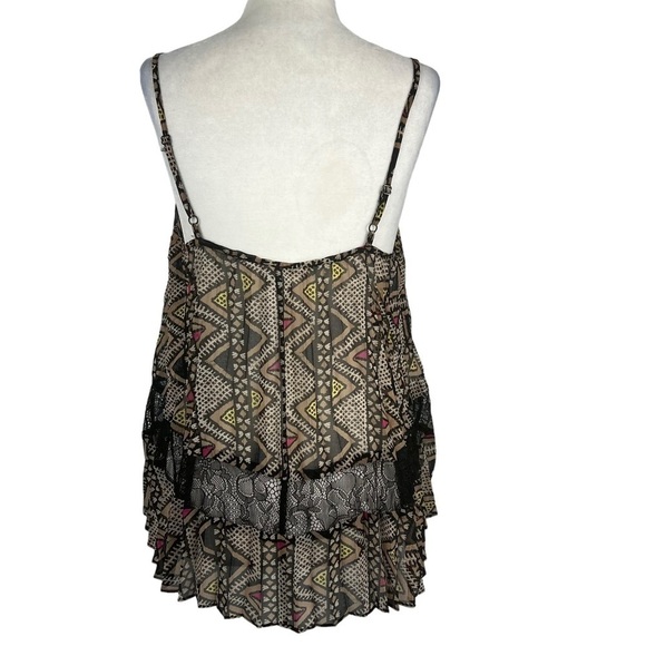 BCBG GENERATION WOMEN'S SPAGETTI STRAP FLOWY TOP/BLOUSE - Picture 2 of 12